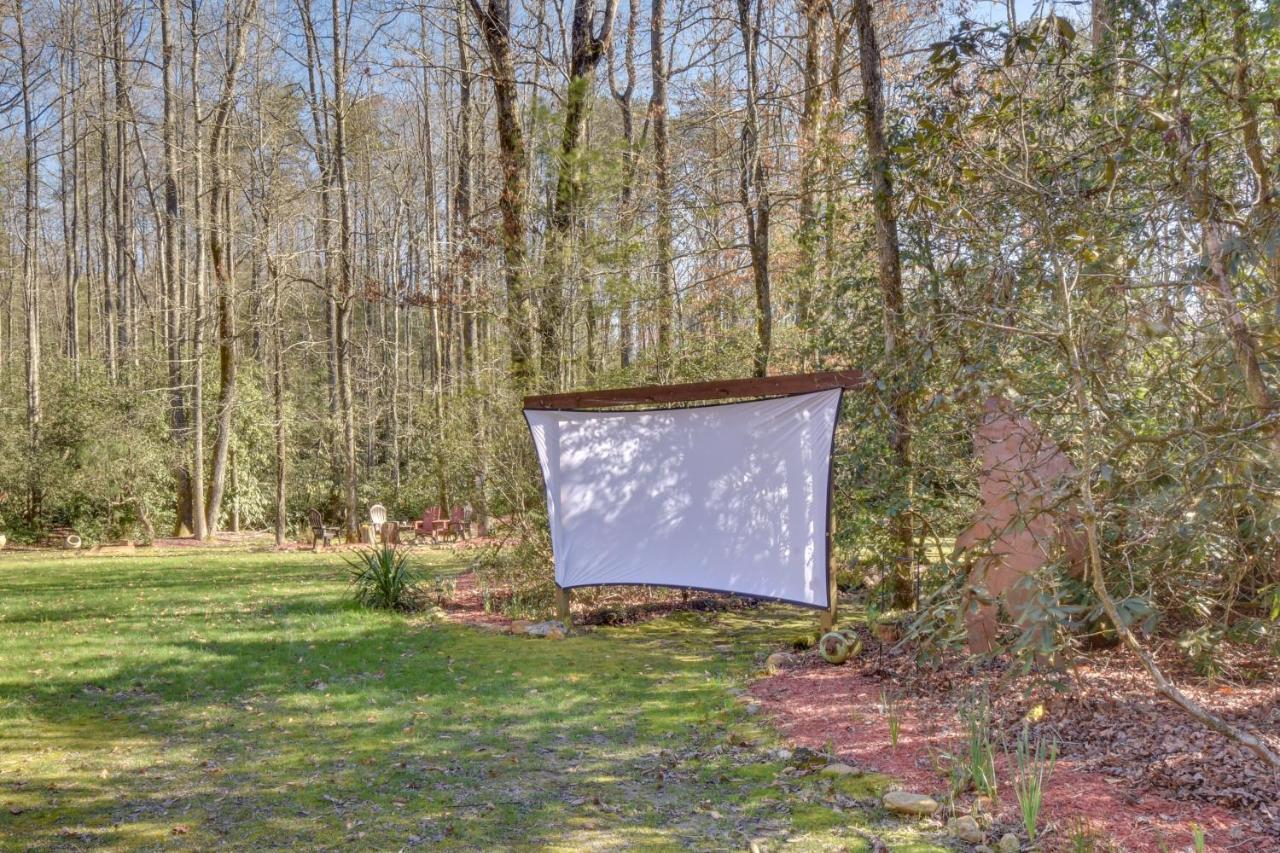 Sautee Nacoochee5-Acre North Georgia Mountain Retreat With Creek!别墅 外观 照片