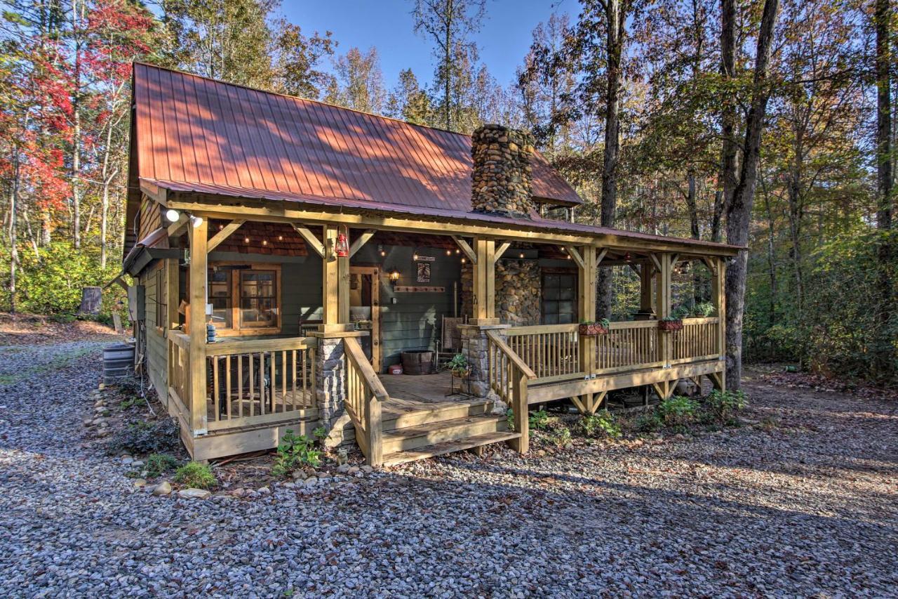 Sautee Nacoochee5-Acre North Georgia Mountain Retreat With Creek!别墅 外观 照片
