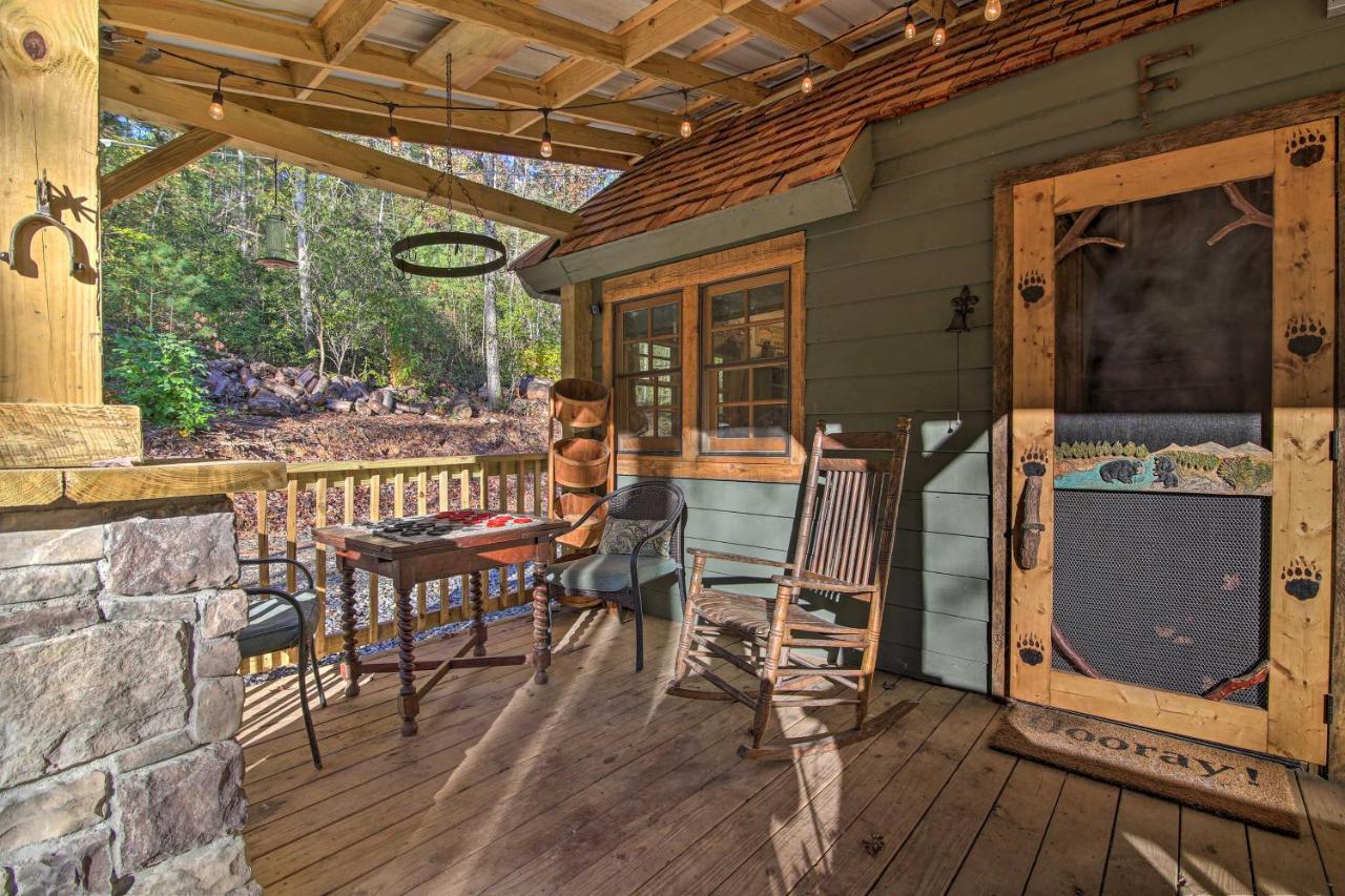 Sautee Nacoochee5-Acre North Georgia Mountain Retreat With Creek!别墅 外观 照片