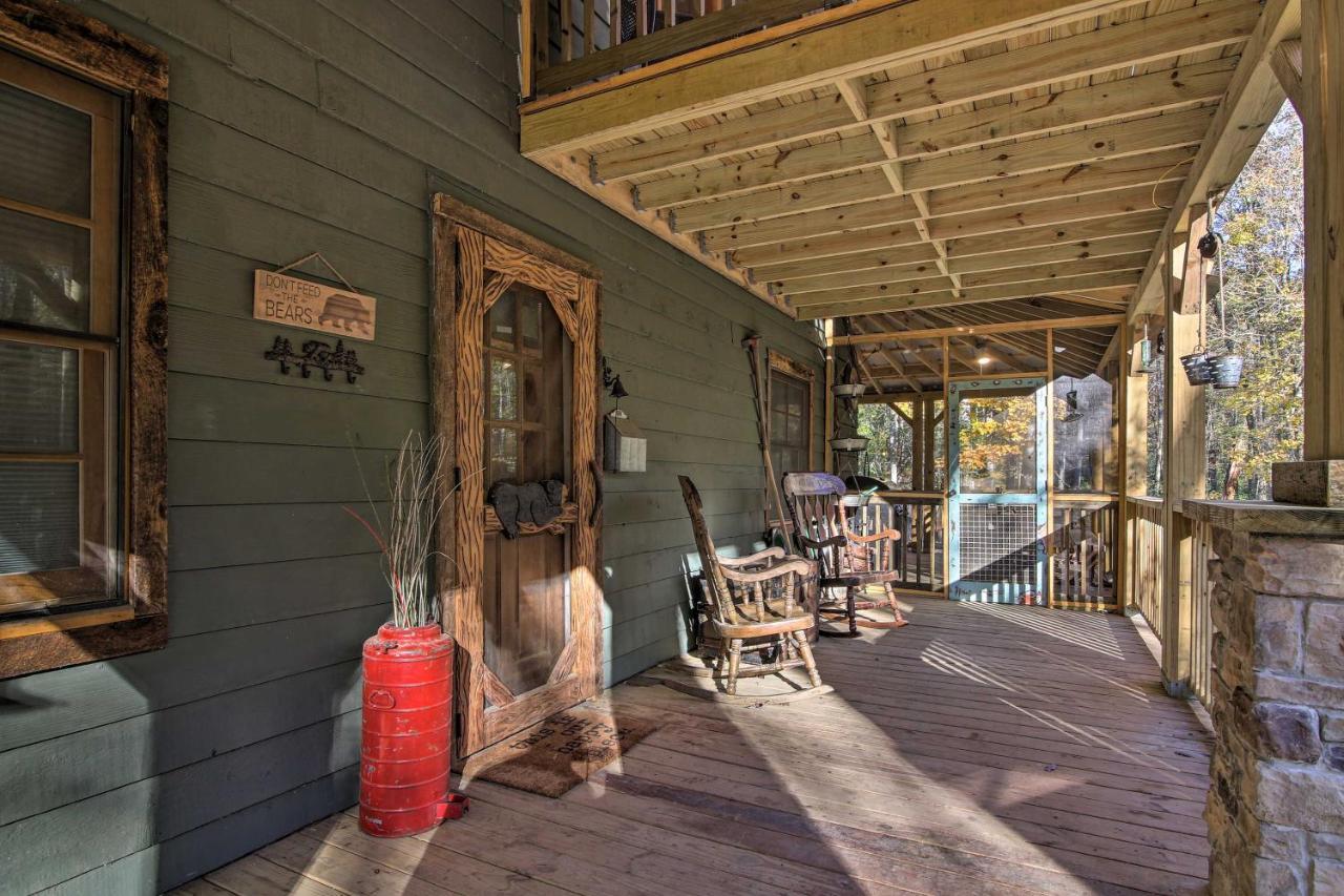 Sautee Nacoochee5-Acre North Georgia Mountain Retreat With Creek!别墅 外观 照片