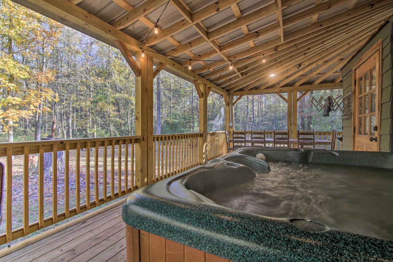 Sautee Nacoochee5-Acre North Georgia Mountain Retreat With Creek!别墅 外观 照片